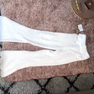 forever21 winter fuzzy pants!